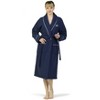 Waffle Terry Bathrobe with Cheetah Crown Design - Linum Home Textiles - 3 of 3