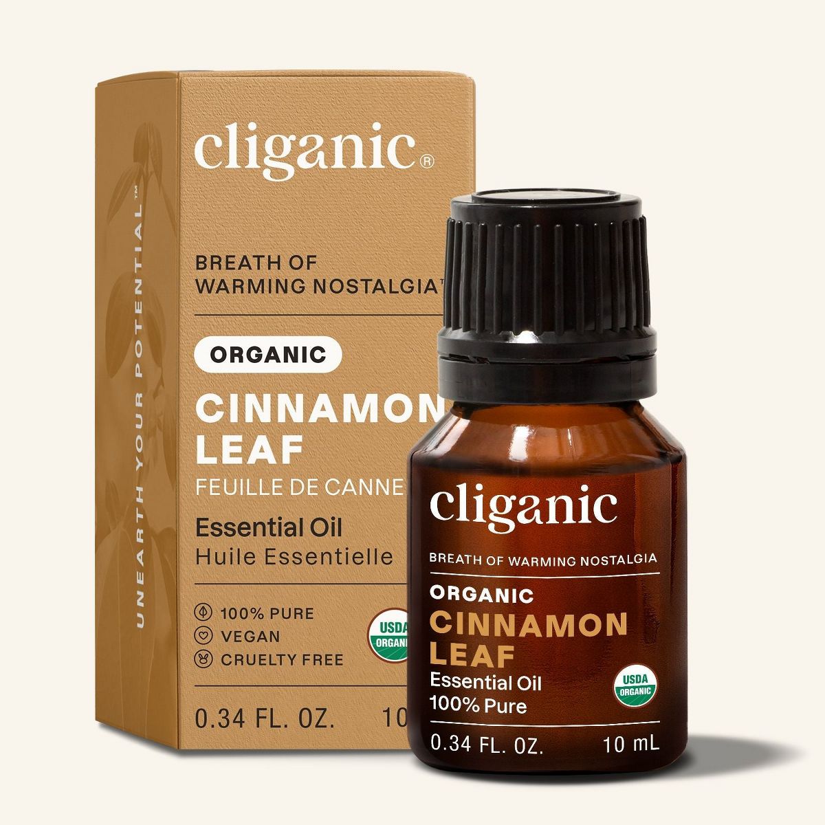 Cliganic Organic Cinnamon Leaf Oil 10ml