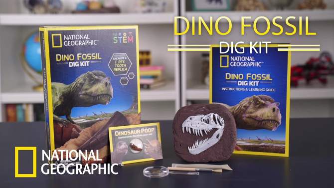 National Geographic Dino Fossil Dig Kit, 2 of 6, play video
