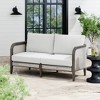 Nathan James Twila Outdoor Loveseat White - 2 of 4