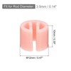 Unique Bargains Fit 0.14 Inch Rod Clothes Hanger Color Coding Markers Blank Tags 150 Pcs - 2 of 4