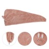 Unique Bargains Water-absorbent Rabbit Ears Hair Towel 1 Pc - 3 of 4