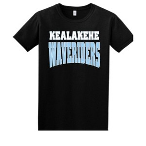 Adult Kealakehe High School Waveriders Name Essential Soft T-Shirt