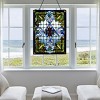 Fine Art Lighting- Rectangle Tiffany Stained Glass Window Panel, 100% Genuine Stained Glass, 480 Glass cuts, Large Size: 20 by 29-Inch - 2 of 4