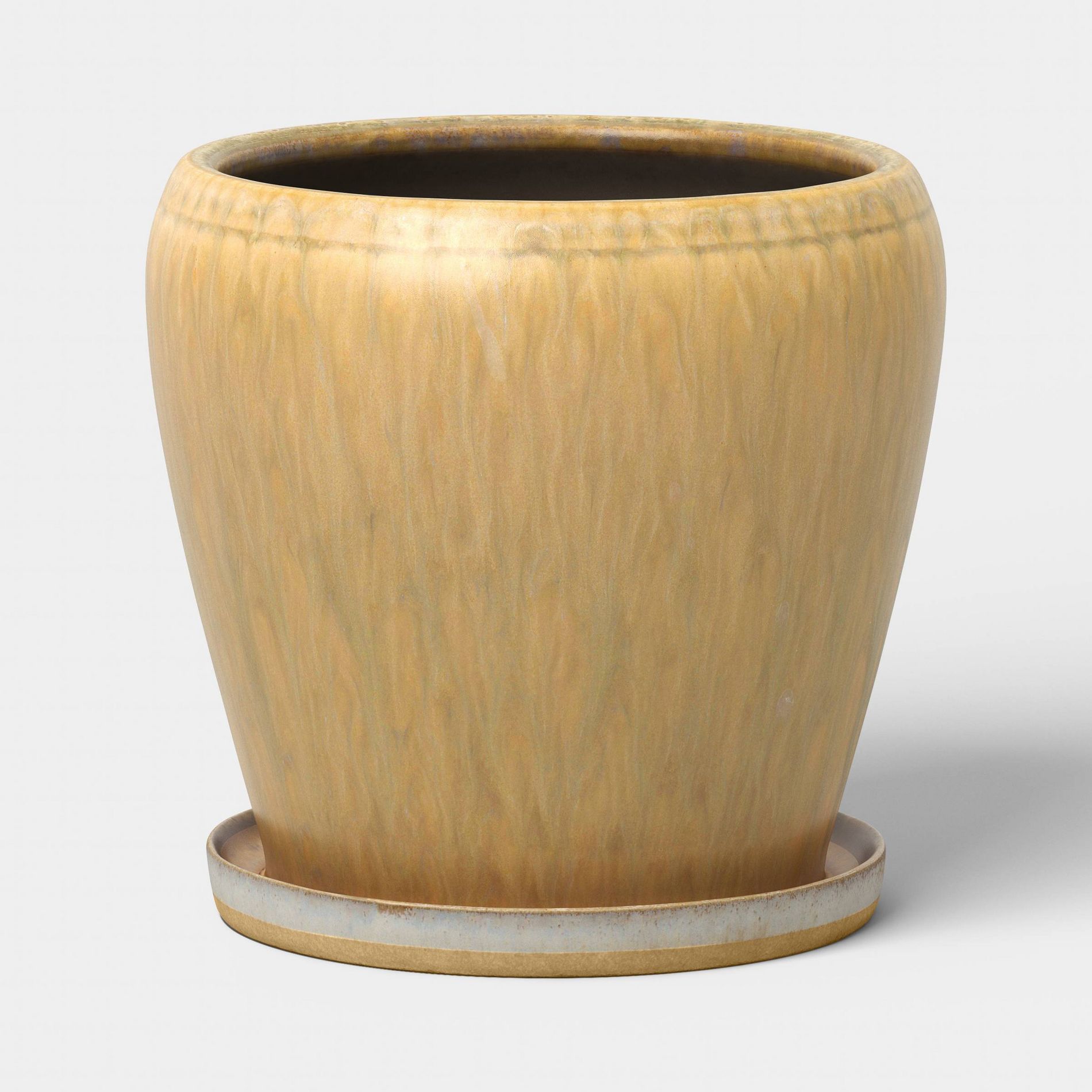Ceramic Planter with Reactive Glaze 6" - Threshold™