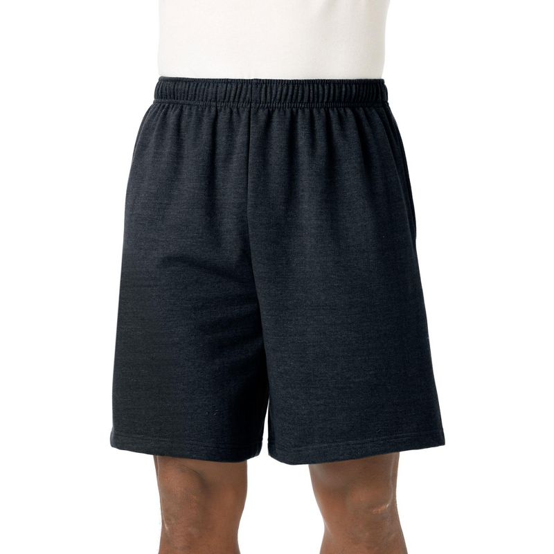 KingSize Men's Big & Tall Comfort Fleece Shorts, 1 of 2