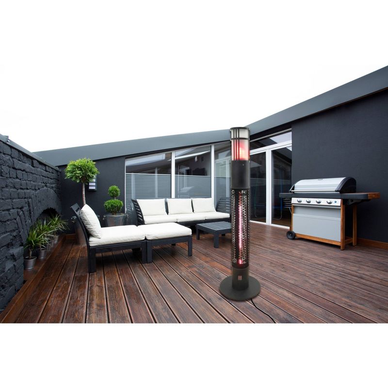 Infrared Electric Outdoor Heater - Black - Westinghouse, 3 of 7