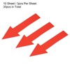 Unique Bargains PVC Waterproof Removable Self-Adhesive Wall Marking Arrow Sticker - 3 of 4