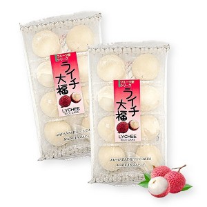 Daifuku LYCHEE Japanese Mochi Fruits Rice Cake 7.00 Oz / 200 g