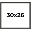 PosterPalooza | Antique Black Picture Frame - UV Acrylic, Backing Board, Hanging Hardware Included - 2 of 4