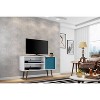 Liberty Mid-Century Modern 2 Shelves and 1 Door TV Stand for TVs up to 46" - Manhattan Comfort - 2 of 4