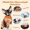 Cat Surgery Recovery Suits, Adjustable Cat Onesies for After Surgery, Female Cat Spay Suit, Male Cat Soft Onesie After Neuter Surgery, Kitten Clothes - 3 of 4