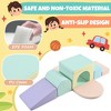 JUJABU Colorful Soft Climb and Crawl Foam Playset 7 in 1 - 3 of 4