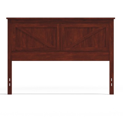 Cherry Queen Farmhouse Style Solid Wood Panel Headboard