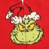 The Grinch You Are As Cuddly Womens Chenille Crew Sock - 4 of 4