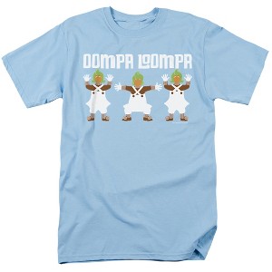 Willy Wonka And The Chocolate Factory Oompa Loompa Adult T-Shirt - 1 of 4