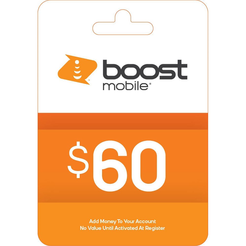 Photos - Other for Mobile Boost Mobile $60 Prepaid Card (email delivery)