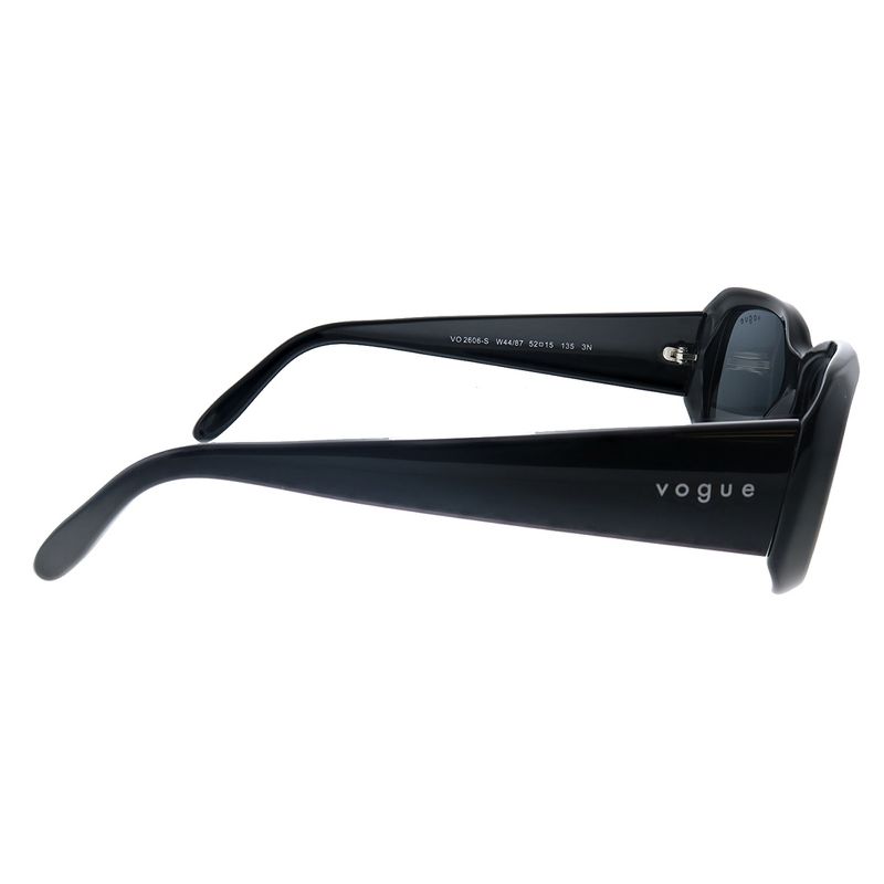 Vogue VO 2606S W44/87 Womens Rectangle Sunglasses Black 52mm, 3 of 4