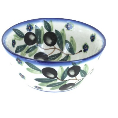 Blue Rose Polish Pottery Kalamata Cereal Bowl