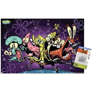 Trends International Nickelodeon Spongebob 25th - Scream Unframed Wall Poster Prints - 1 of 4