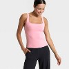 Women's Everyday Soft Square Neck Support Tank Top - All In Motion™ - 3 of 4