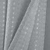 RT Designer Collection Bento Waffle Jacquarduard Shower Curtain 70" x 72" Charcoal - 4 of 4
