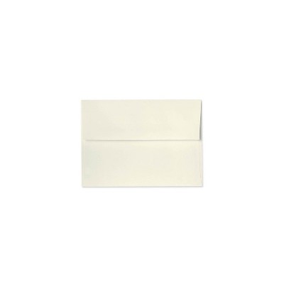 LUX A7 Invitation Envelopes 5 1/4 x 7 1/4 50/Box Natural 5880-01-50