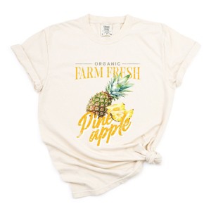 Simply Sage Market Farm Fresh Pineapple Watercolor Garment Dyed Tee - 1 of 4