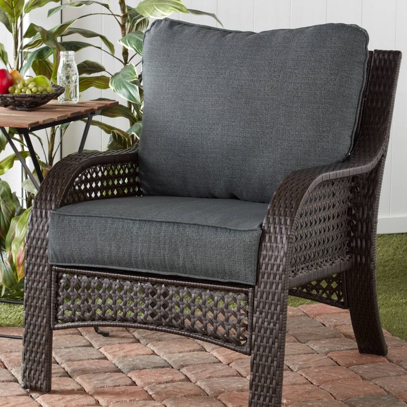 Kensington Garden 2pc Outdoor Chair Back Cushion Set, 3 of 8