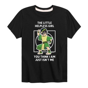 Boys' - Avatar: The Last Airbender - Toph Short Sleeve Graphic T-Shirt - 1 of 4