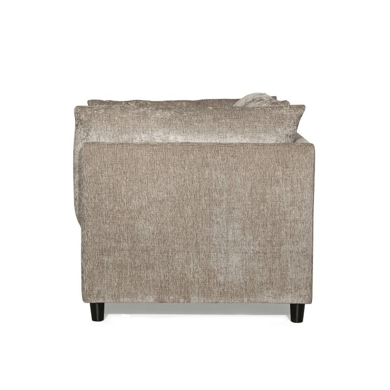 Wallner Contemporary Fabric Pillow Club Chair - Christopher Knight Home, 5 of 10