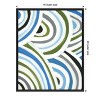 Amanti Art Swirly Bob I by Jodi Fuchs Canvas Wall Art Print Framed 16 x 20-in. - 4 of 4
