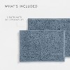 Soft Absorbent Chenille Bath Mat Rug with Anti-Skid Rubber Backing - Becky Cameron - 3 of 4