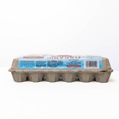 Chino Valley Ranchers Cage Free Organic Brown Large Eggs - 12ct