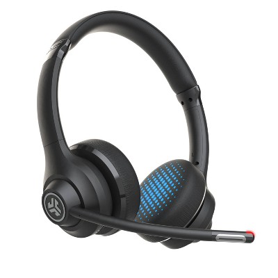 JLab GO Work Wireless & Wired On-Ear Headset - Black