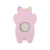 Unique Bargains Decorative Magnets Magnetic Fridge Sticker Irregular Shape Cat Synthetic Resin 1Pc - 3 of 3