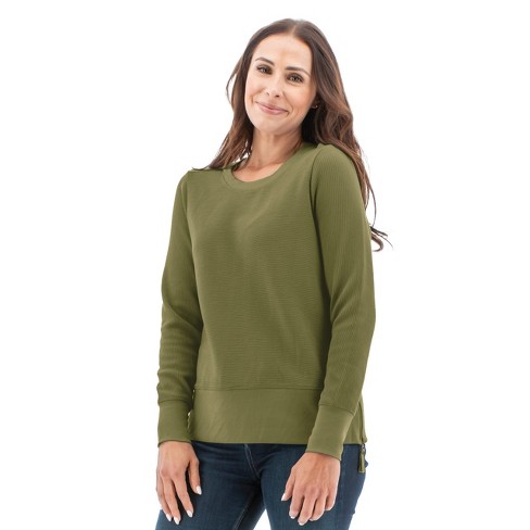 Aventura Clothing Women's Hazelton Crew Neck Top - image 1 of 4