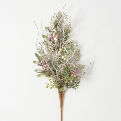 27.5"H Sullivans Pine And Berry Spray, Multicolored
