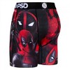 Mens Deadpool Black and Red Collage PSD Boxer Briefs - 4 of 4