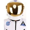 HalloweenCostumes.com    Kid's Astronaut Helmet, White/Brown - 2 of 4