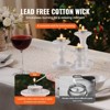 VEVOR 200 Pack Unscented Tea Lights Candles 6.5 Hours Long Burning Christmas - 4 of 4