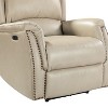 Paulina Genuine Leather Power Recliner with Wingback Design |ARTFUL LIVING DESIGNS - 4 of 4