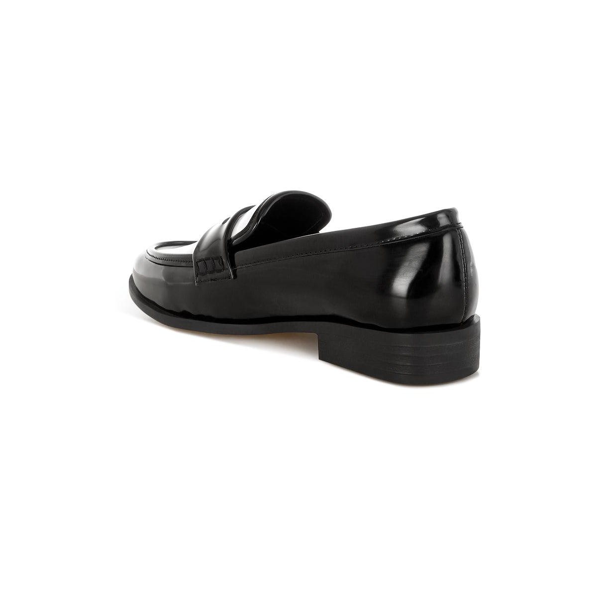 Женские туфли London Rag Womens BUGLE Duo Tone Penny Loafers 5 — фото 2