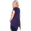 Maternity Myla Embellished Tunic Top - White Mark - 2 of 3