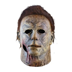 Mens Halloween H18 Michael Myers Mask Costume Mask - 14 in. - White - 1 of 1