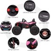 24V 2-Seater Ride On UTV with Remote Control, 10AH Battery, 400W Motors, LED Lights, Music, Horn, Suspension - 4 of 4
