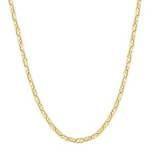 Pompeii3 14k Yellow Gold Marine Women's 24" Chain Necklace 22 Grams 5.5mm Thick - 1 of 4