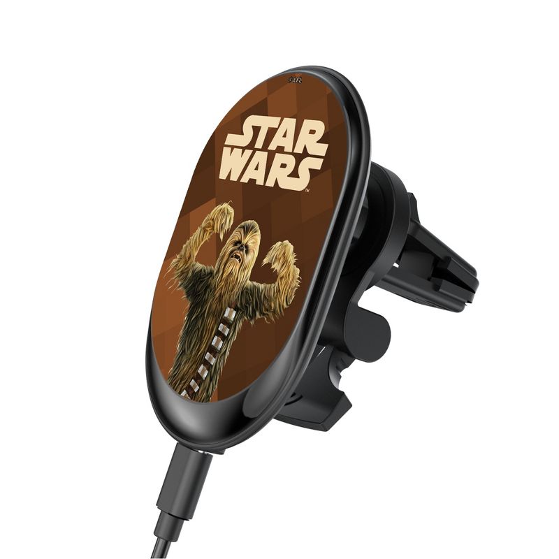Keyscaper Star Wars Chewbacca Color Block Wireless Car Charger, 1 of 3