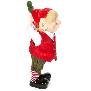 Northlight 10.5" Zim's The Elves Themselves Jackson Collectible Christmas Elf Tabletop Figure - 1 of 2