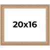 PosterPalooza | Weathered Yellow Picture Frame - UV Acrylic, Backing Board, Hanging Hardware Included - 2 of 4